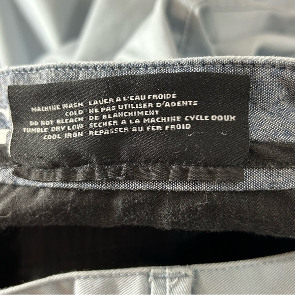 Billabong Men's Pants Regular Straight Leg Fit Carter Light Blue Size 36 - Picture 6 of 6